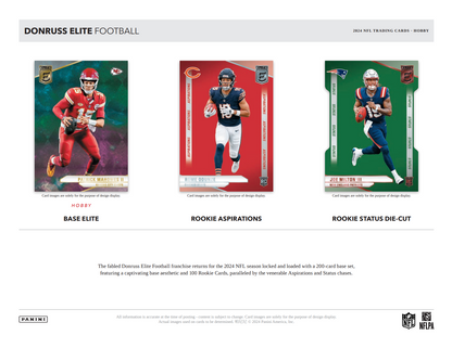 2024 Panini Donruss Elite Football Hobby Box