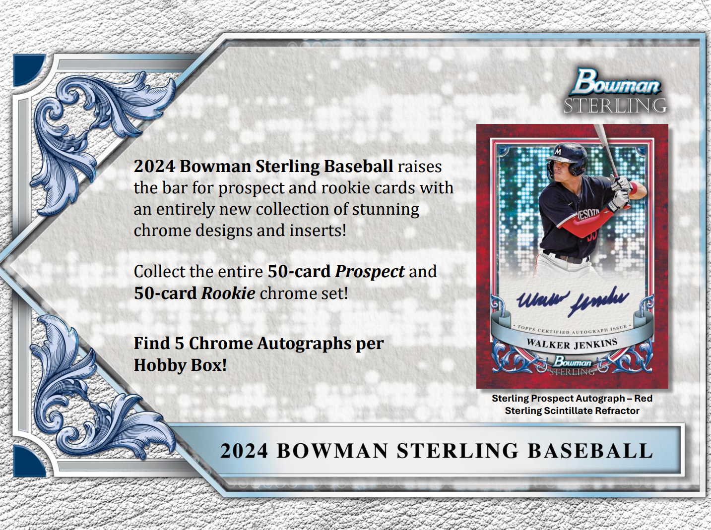 2024 Bowman Sterling Baseball Hobby Box