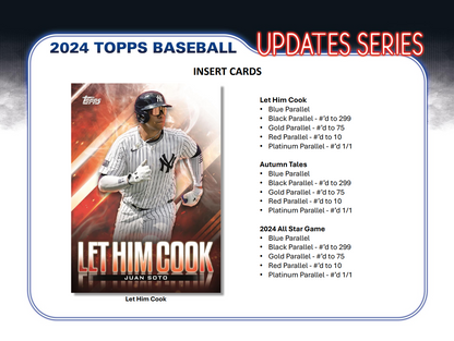 2024 Topps Update Baseball Jumbo Box