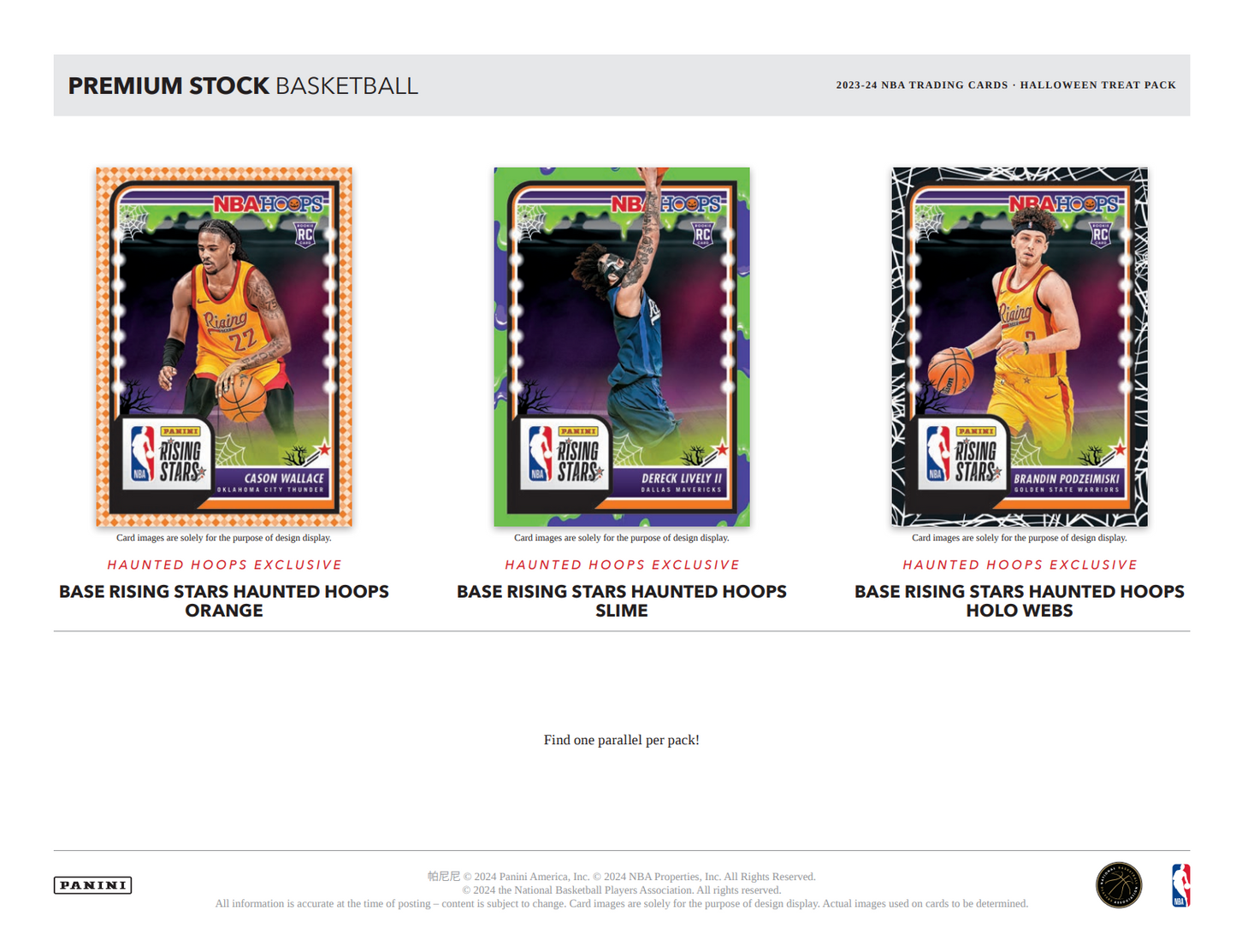 2023-24 Panini Haunted Hoops Basketball Bundle