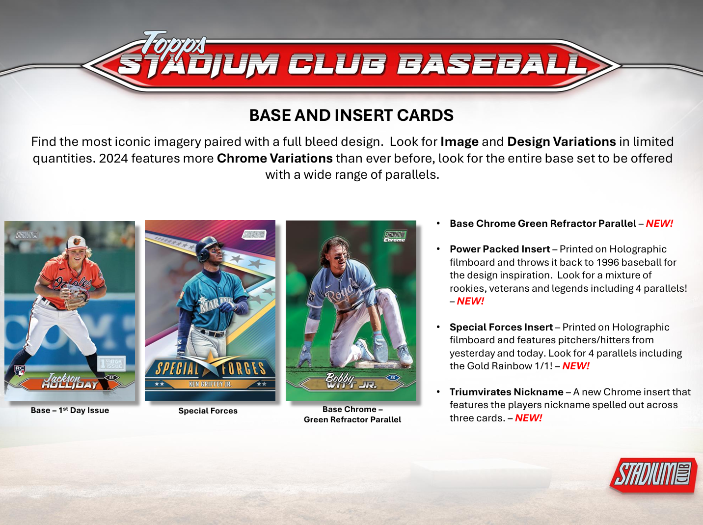 2024 Topps Stadium Club Baseball Compact Box