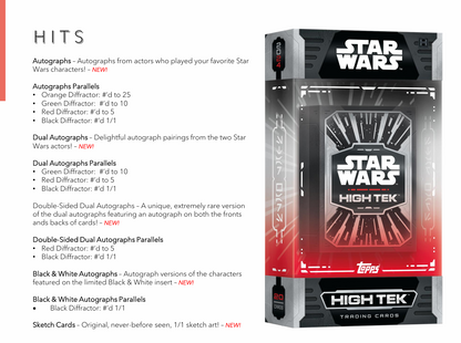 2024 Topps Star Wars High-Tek Hobby Box