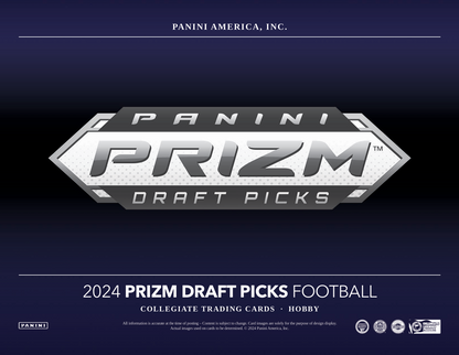 2024 Panini Prizm Draft Picks Collegiate Football Hobby Box