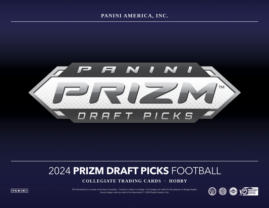 2024 Panini Prizm Draft Picks Collegiate Football Hobby Box