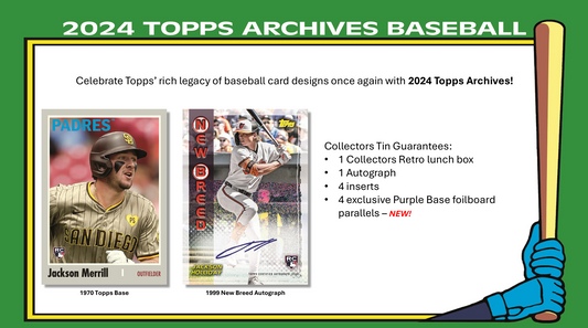 2024 Topps Archives Baseball Collector's Box