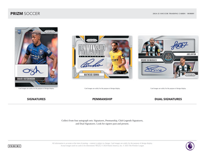 2024-25 Panini Prizm Premier League Soccer Hobby Box