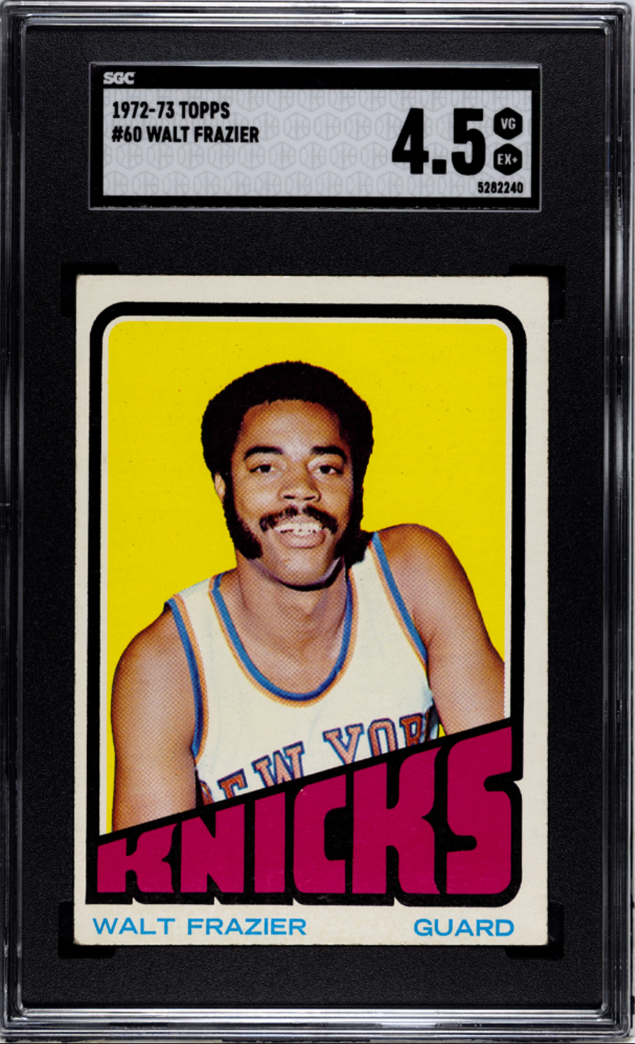 1972-73 Topps #60 Walt Frazier SGC 4.5 - Front
