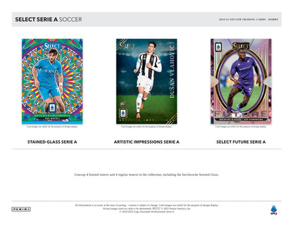 2024-25 Panini Select Serie A Soccer Hobby Box