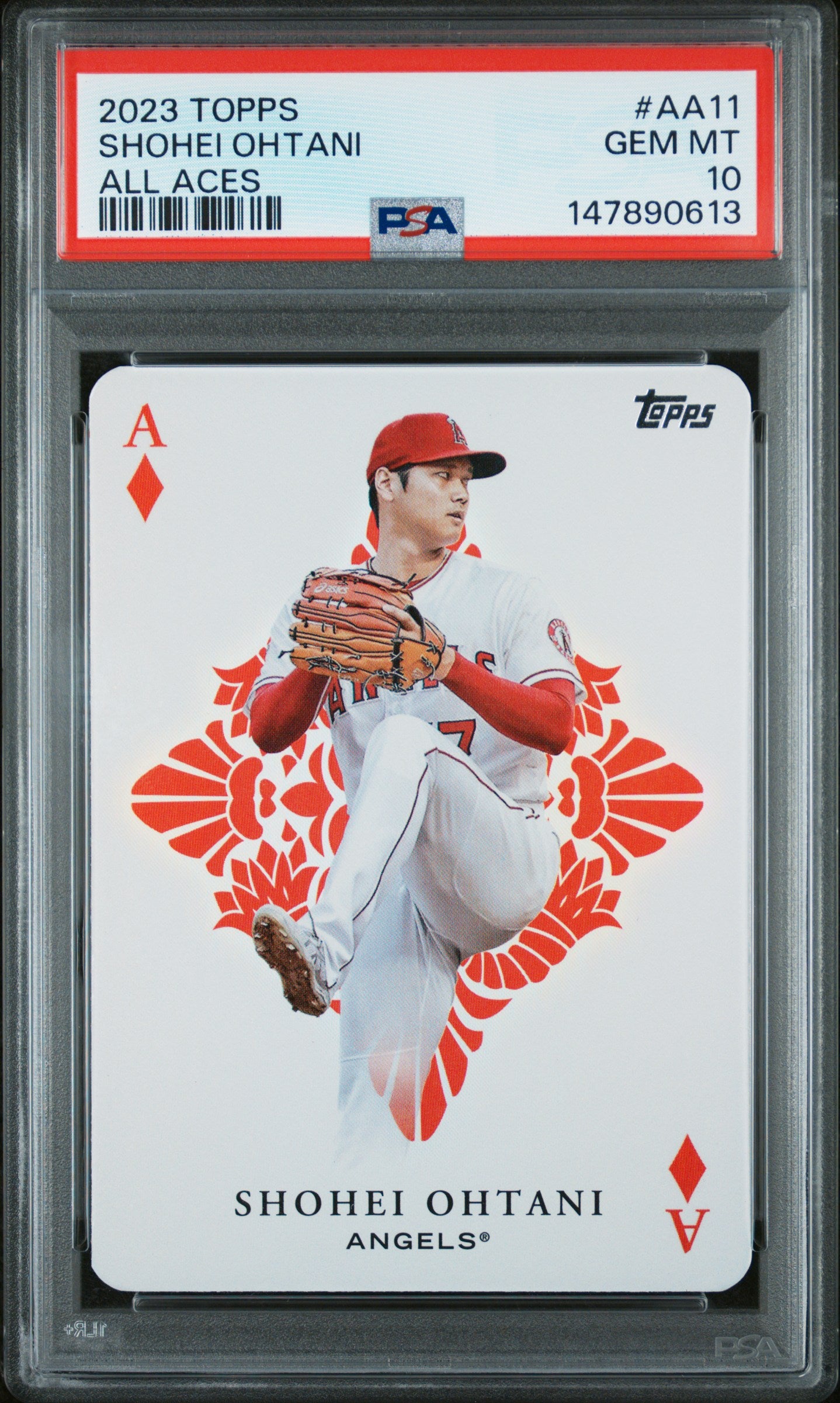 2023 Topps All Aces #AA-11 Shohei Ohtani PSA 10
