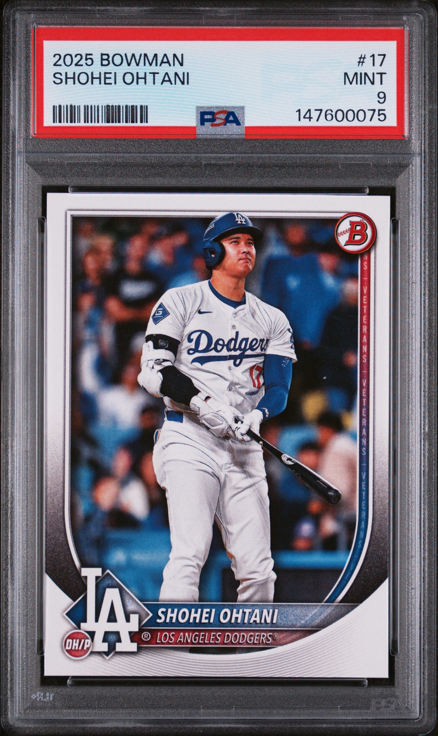 2025 Bowman #17 Shohei Ohtani PSA 9 (147600075)