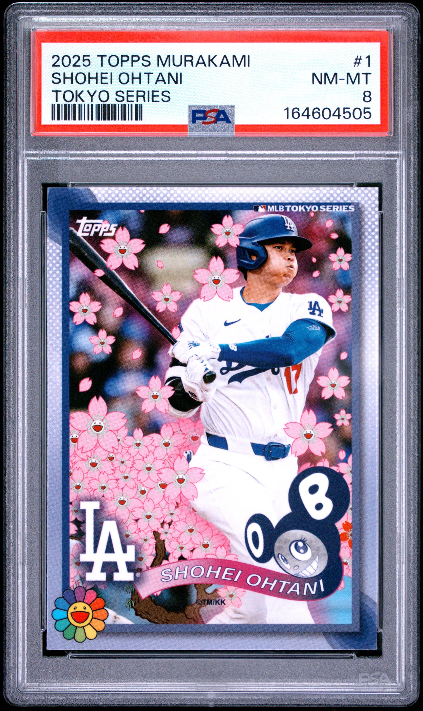 2025 Topps Murakami Tokyo Series #1 Shohei Ohtani PSA 8