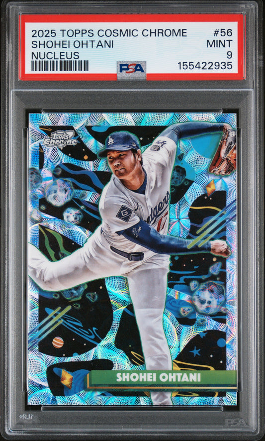 2025 Topps Cosmic Chrome Nucleus #56 Shohei Ohtani PSA 9 (155422935)