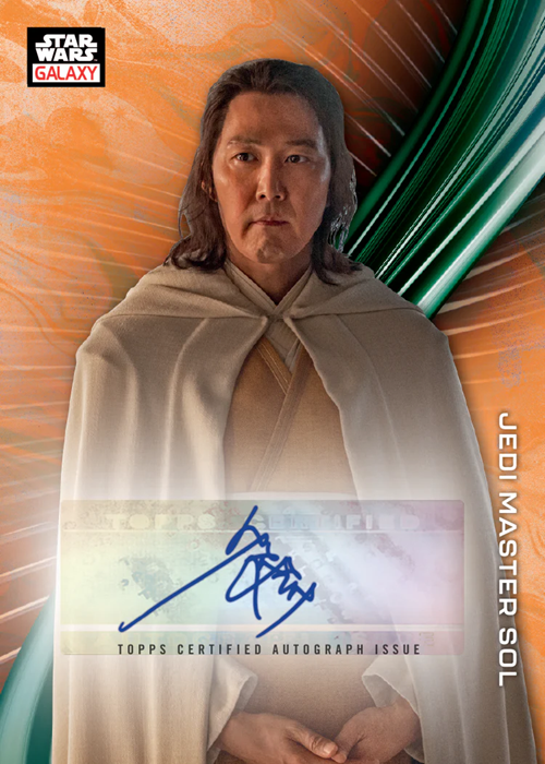 2025 Topps Star Wars Chrome Galaxy Jedi Master Sol
