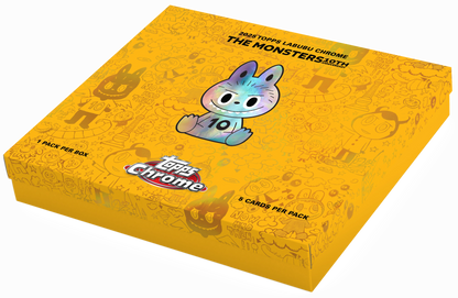 2025 Topps Labubu Chrome 10th Anniversary Hobby Box | Exclusive 2025 Topps Labubu Chrome 10th Anniversary Hobby Box | Exclusive