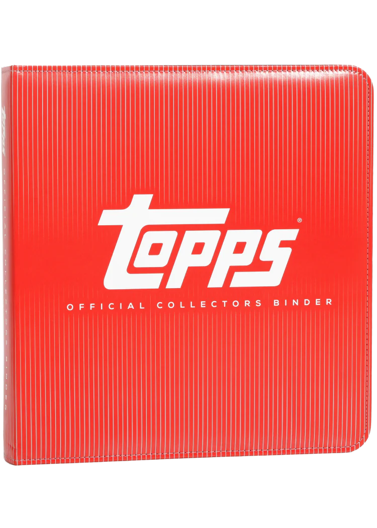 Topps Official Collectors Binder Red