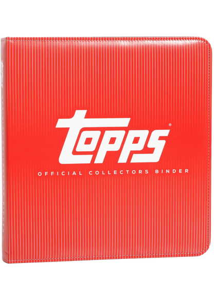 Topps Official Collectors Binder Red