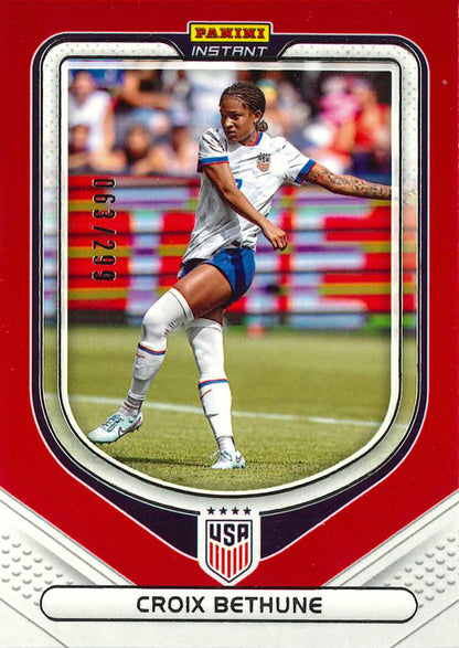 2025-26 Panini USMNT & USWNT Croix Bethune