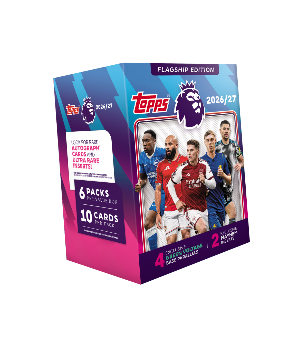 2026-27 Topps Flagship English Premiere League Soccer Value Box