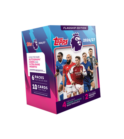 2026-27 Topps Flagship English Premiere League Soccer Value Box