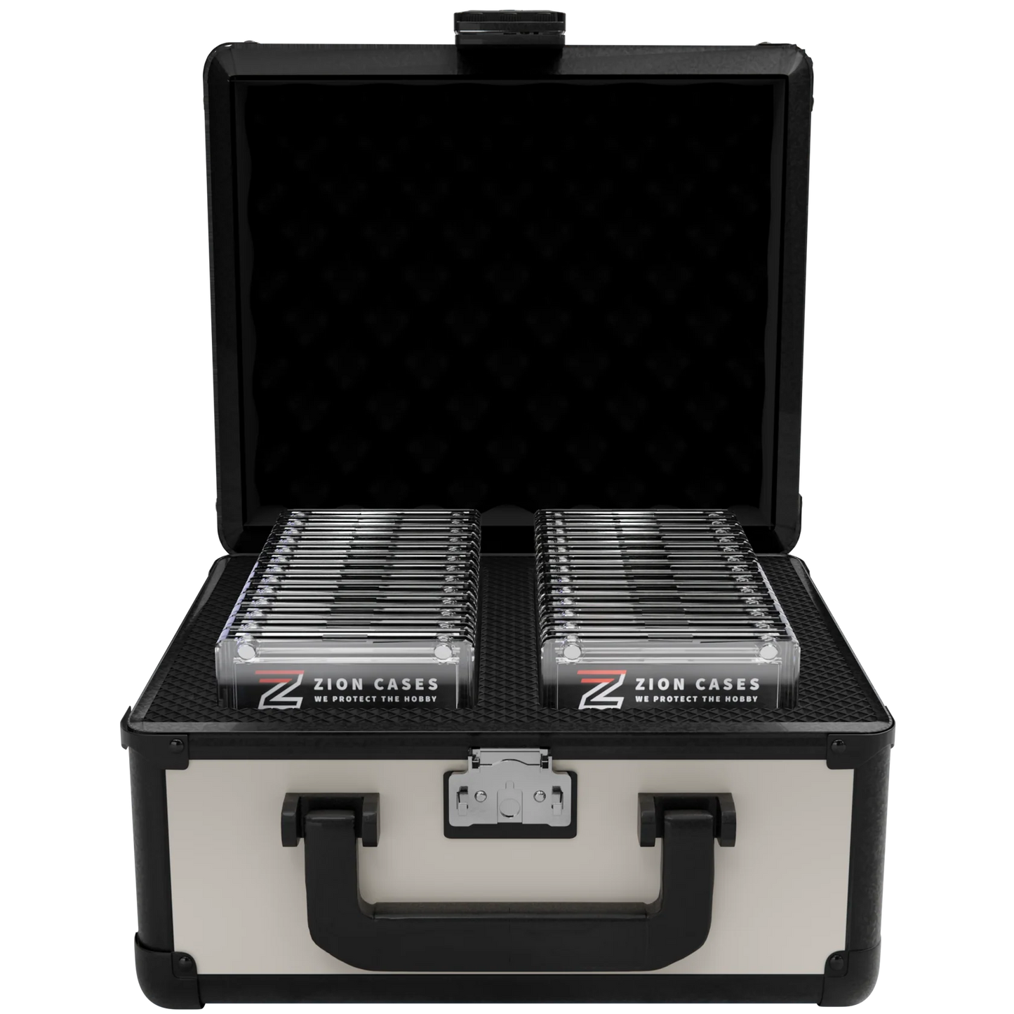 Zion Slab Case 2 Row in white