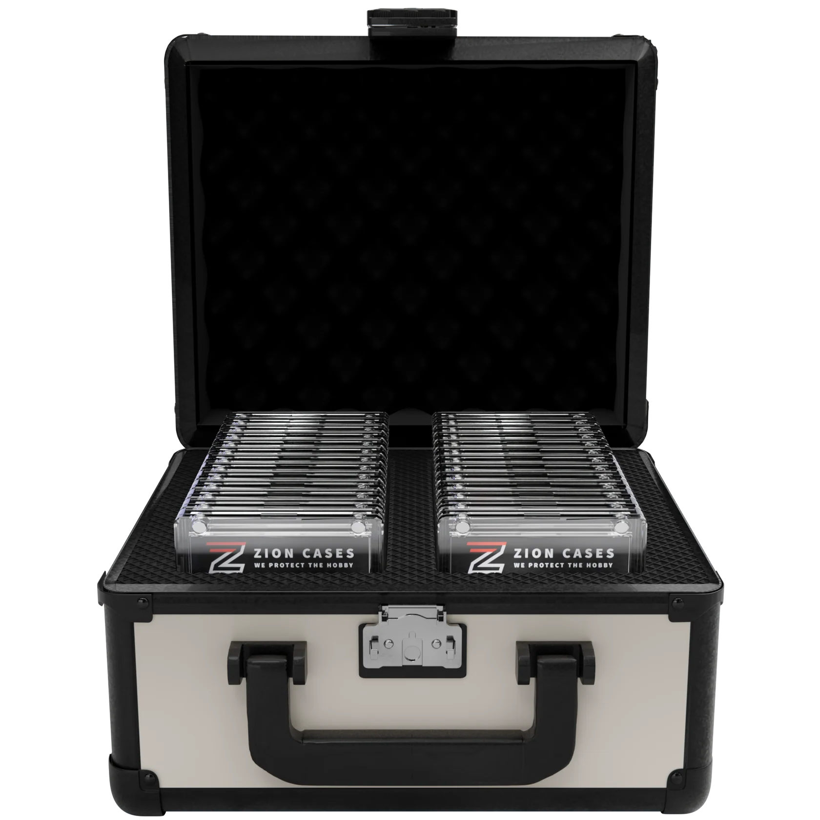 Zion Slab Case 2 Row - Sports Card Storage Case Holds 60 Slabs