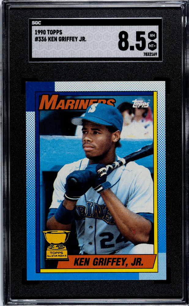 1990 Topps #336 Ken Griffey Jr. SGC 8.5