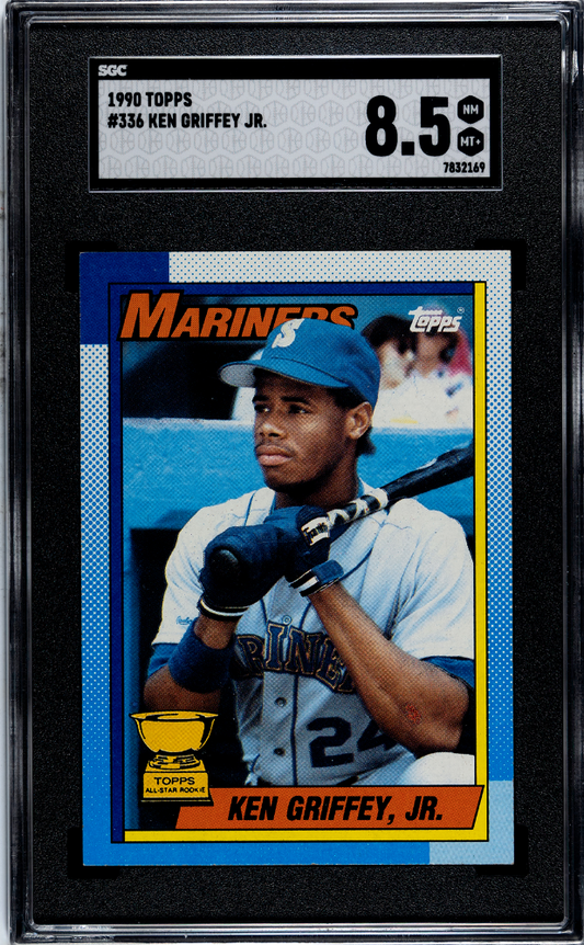 1990 Topps #336 Ken Griffey Jr. SGC 8.5