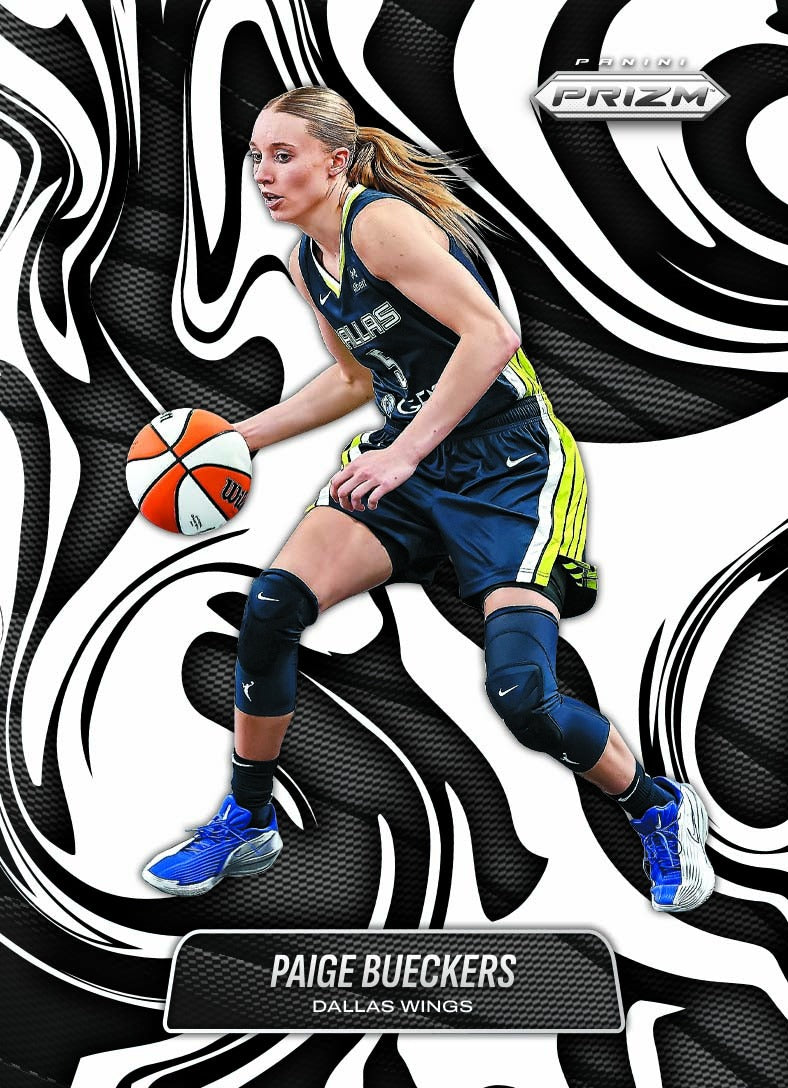 2026 Panini Prizm WNBA Basketball Paige Bueckers Abstract Card