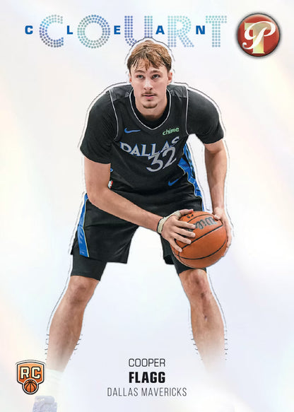 2025-26 Topps Pristine Basketball Cooper Flagg Clean Court Card