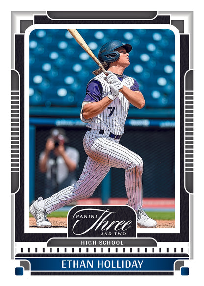 2025 Panini Three & Two Baseball Ethan Holliday