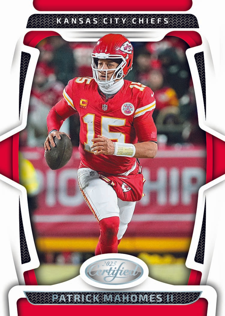 2025 Panini Certified Football Patrick Mahomes II