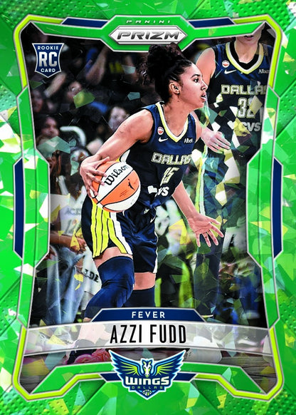 2026 Panini Prizm WNBA Basketball Azzi Fudd Base Green Ice Card