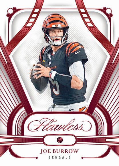 2024 Panini Flawless Football Joe Burrow Ruby