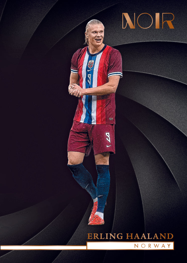 2024-25 Panini Noir FIFA Soccer Erling Haaland