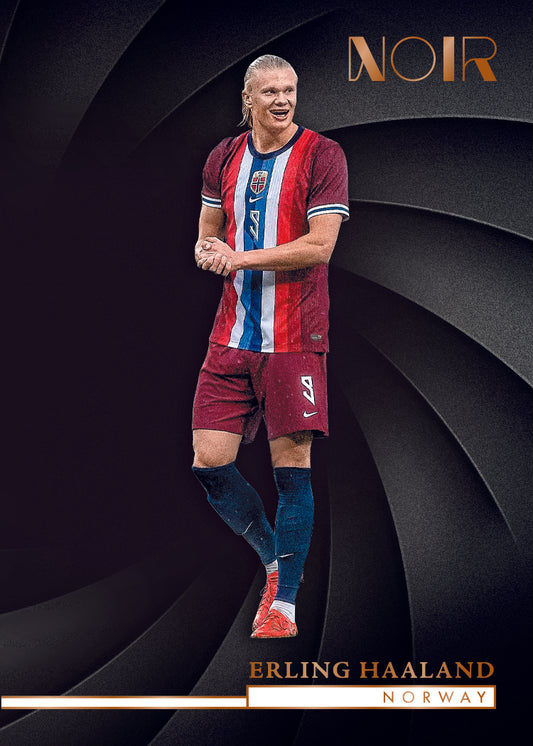 2024-25 Panini Noir FIFA Soccer Erling Haaland