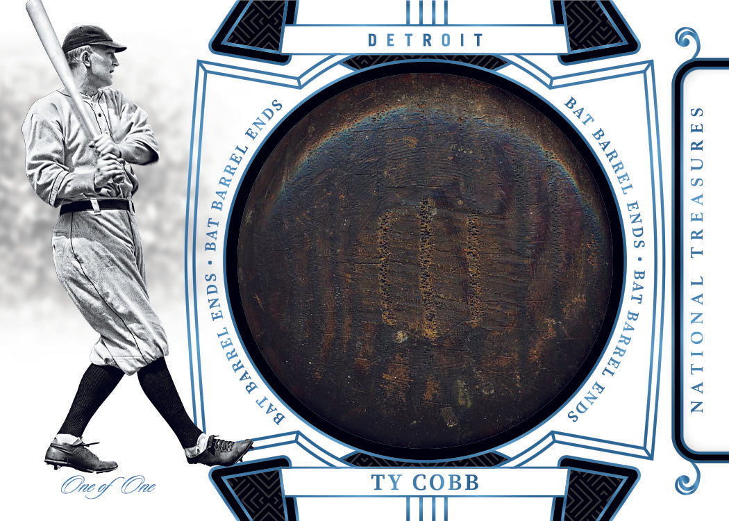 2025 Panini National Treasures Baseball Bat Barrell Ty Cobb