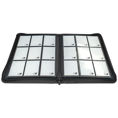 Ultra PRO Vivid 9-Pocket Zippered Pro-Binder Inside
