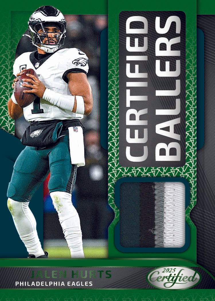 2025 Panini Certified Football Certified Ballers Jalen Hurts