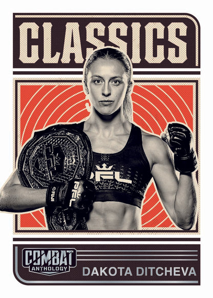 2025 Panini Combat Anthology Classics Dakota Ditcheva