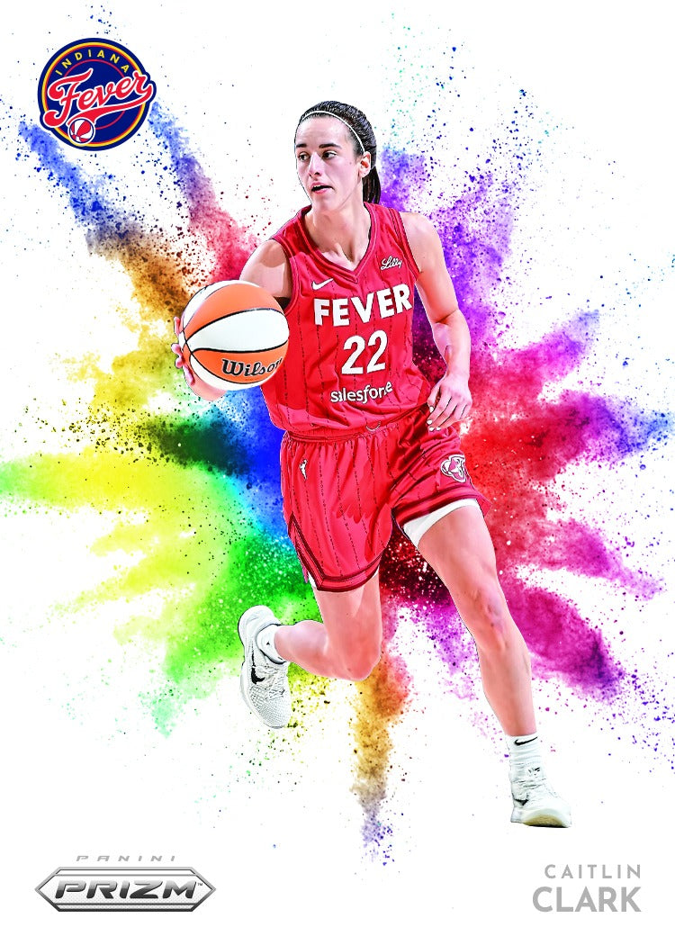 2026 Panini Prizm WNBA Basketball Caitlin Clark Color Blast Card