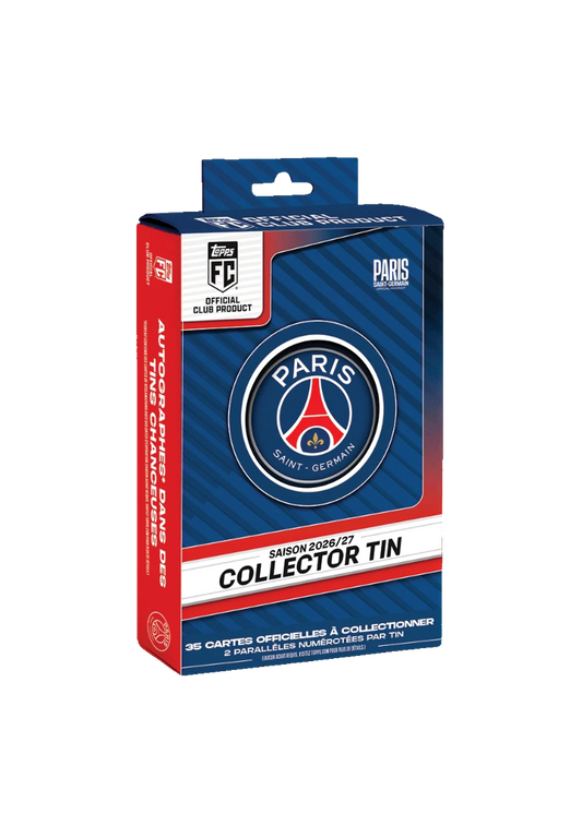 2026-27 Topps Paris Saint-Germain Collector Soccer Tin