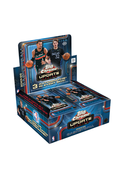 2025-26 Topps Chrome Update Basketball Jumbo Box