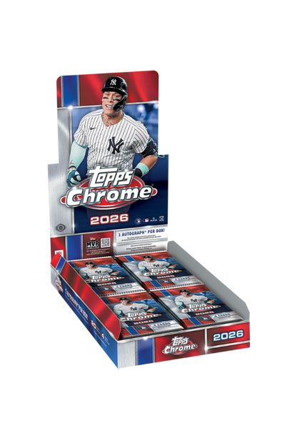 2026 Topps Chrome Baseball Hobby Box