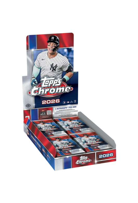 2026 Topps Chrome Baseball Hobby Box