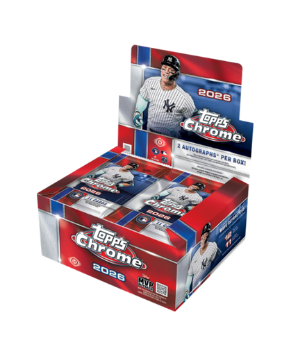 2026 Topps Chrome Baseball Jumbo Box