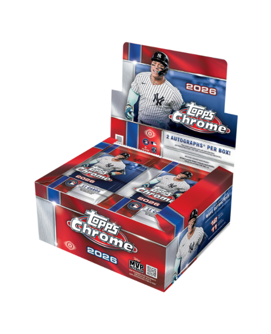 2026 Topps Chrome Baseball Jumbo Box