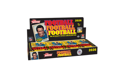 2026 Topps Heritage Football Hobby Box