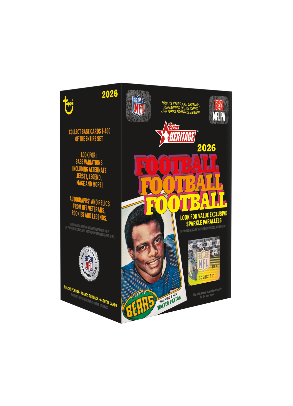 2026 Topps Heritage Football Value Box