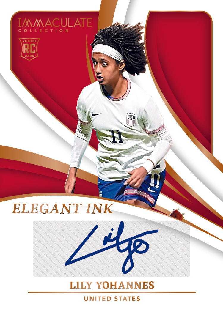 2024-25 Panini Immaculate Soccer Elegant Ink Lily Yohannes