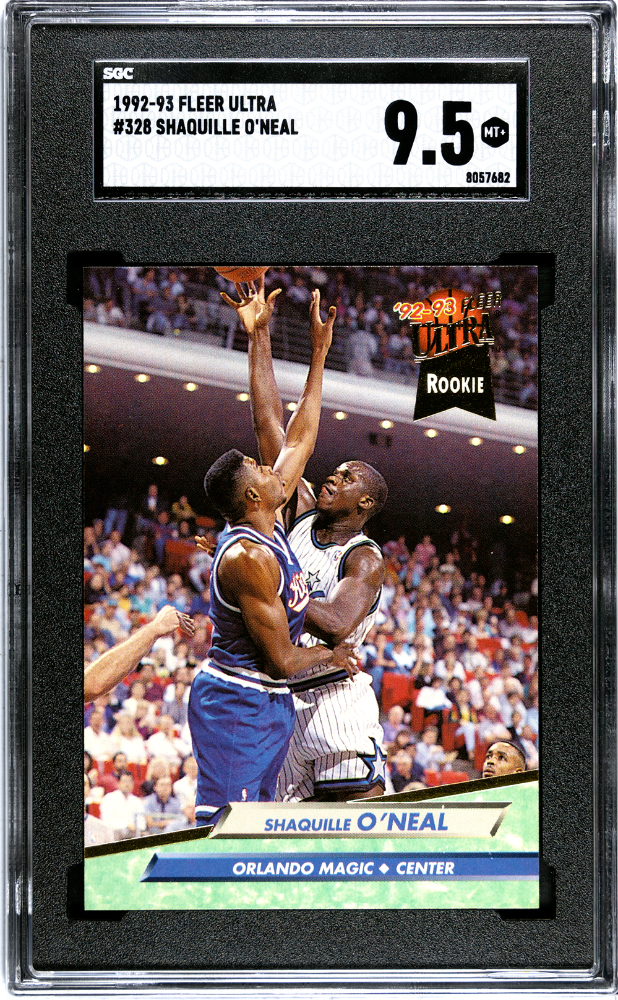 1992-93 Fleer Ultra #328 Shaquille O'Neal SGC 9.5